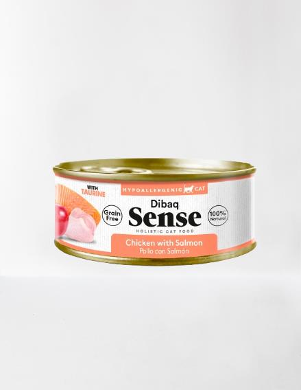 Salmón y pollo