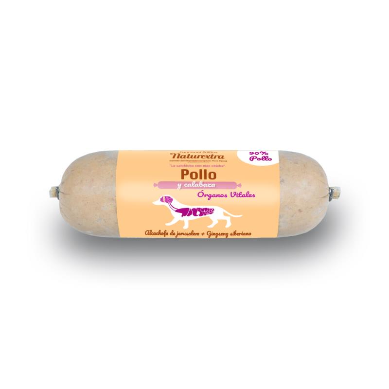 Salchicha organos vitales