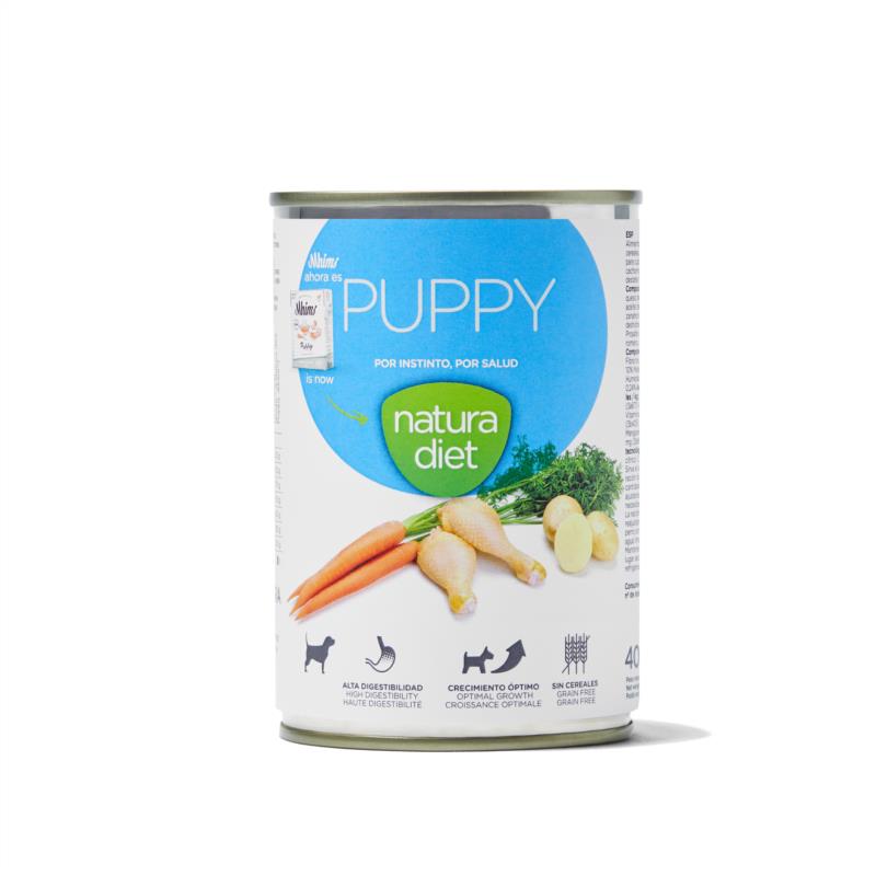 Alimento húemdo puppy